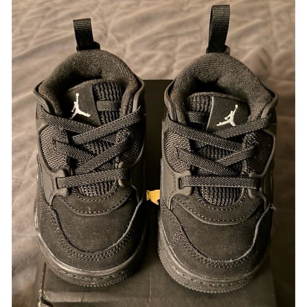 Jordan Black Cat 4’s toddler
